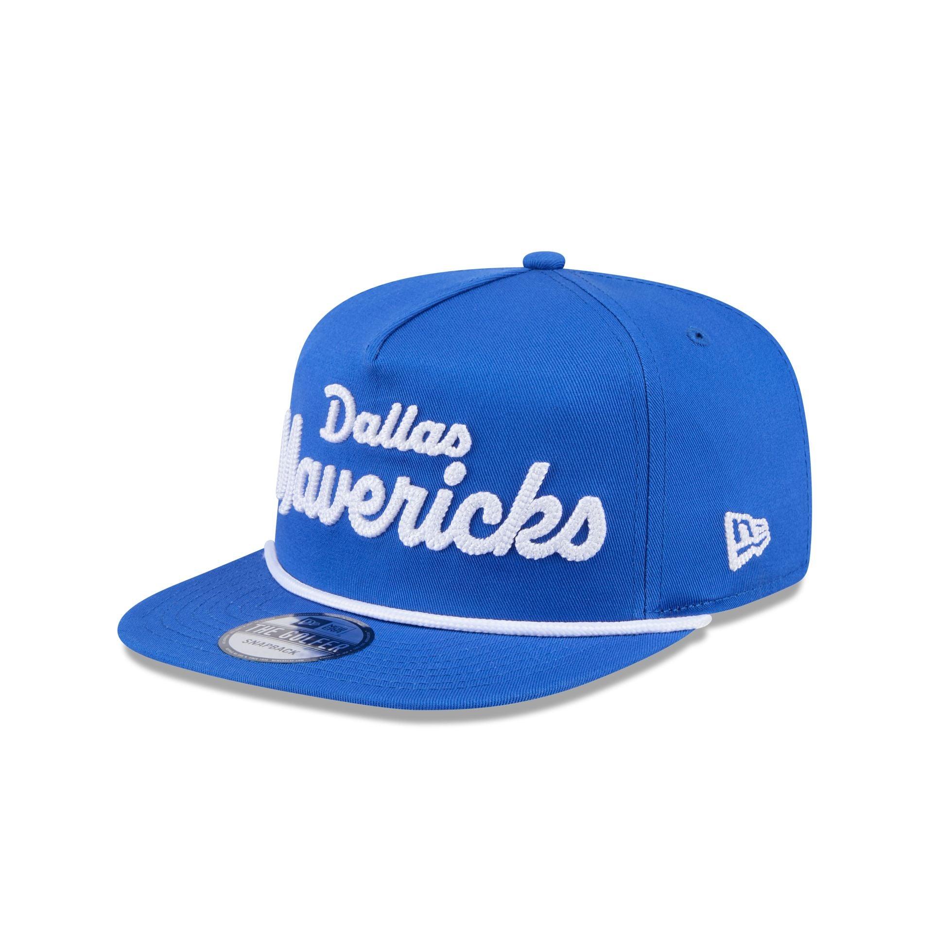 Dallas Mavericks Team Text Golfer Hat Male Product Image