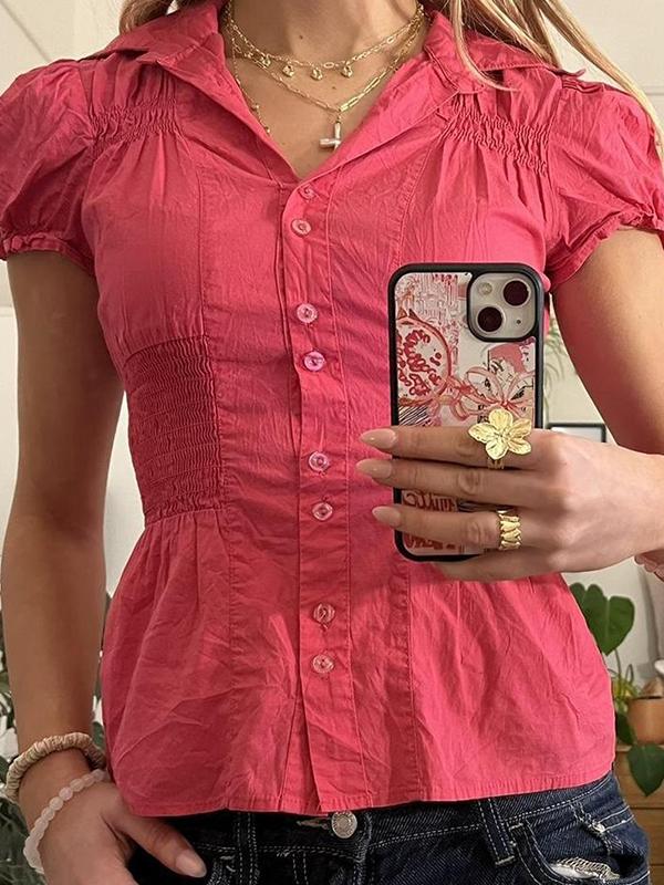 Retro Short Sleeves Shirts Product Image