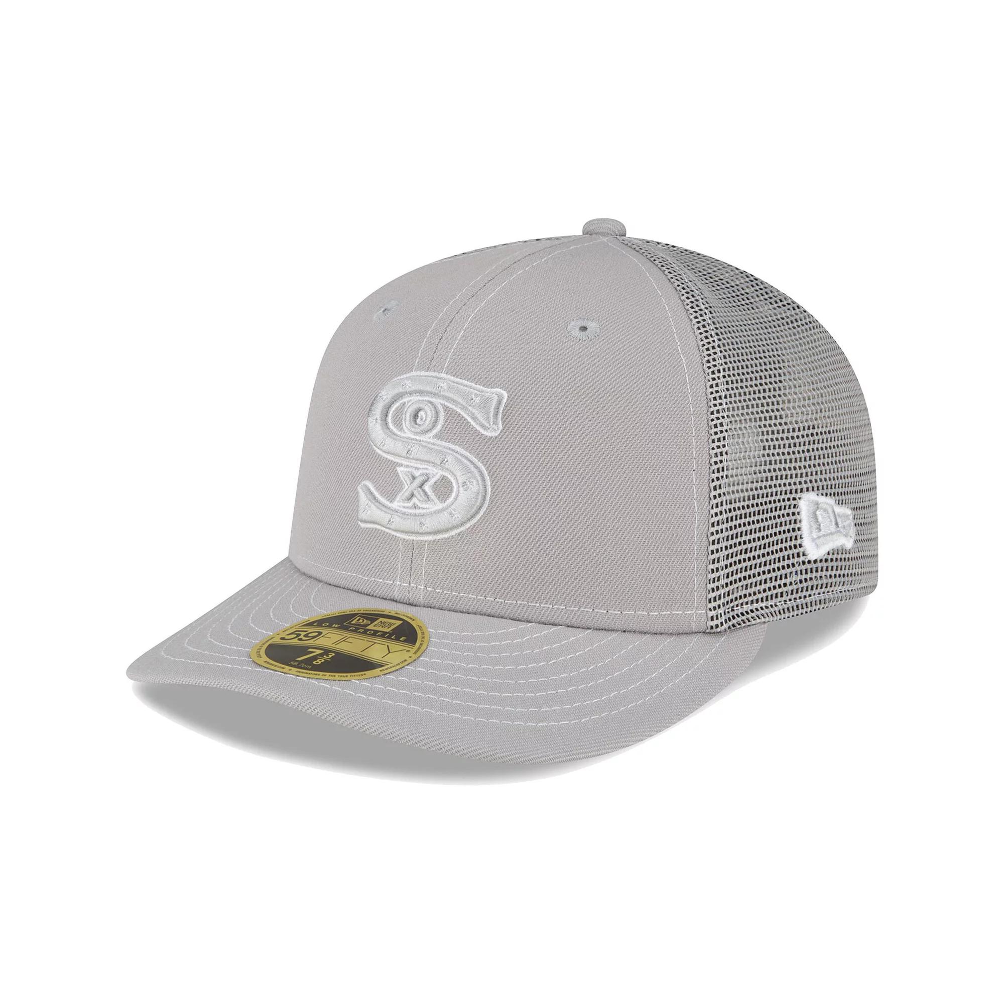 Men's New Era Gray Chicago White Sox 2023 On-Field Batting Practice Low Profile 59FIFTY Fitted Hat,  Product Image