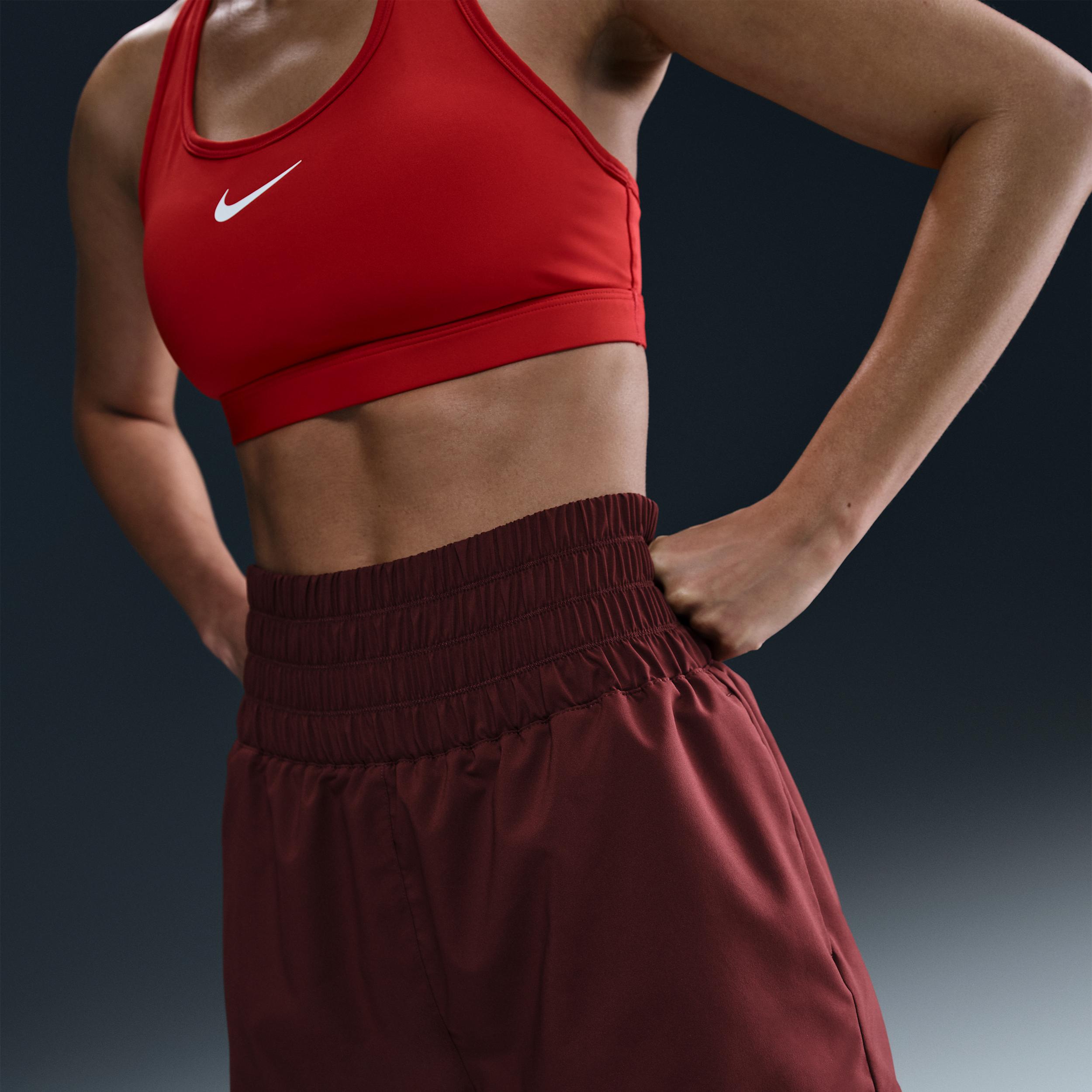 Nike Women's One Dri-FIT Ultra High-Waisted 3" Brief-Lined Shorts Product Image