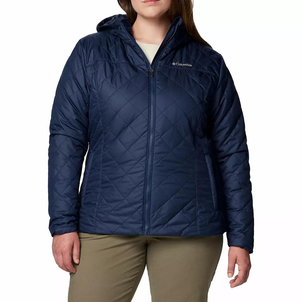 Columbia Womens Copper Crest II Hooded Jacket - Plus Size- Product Image