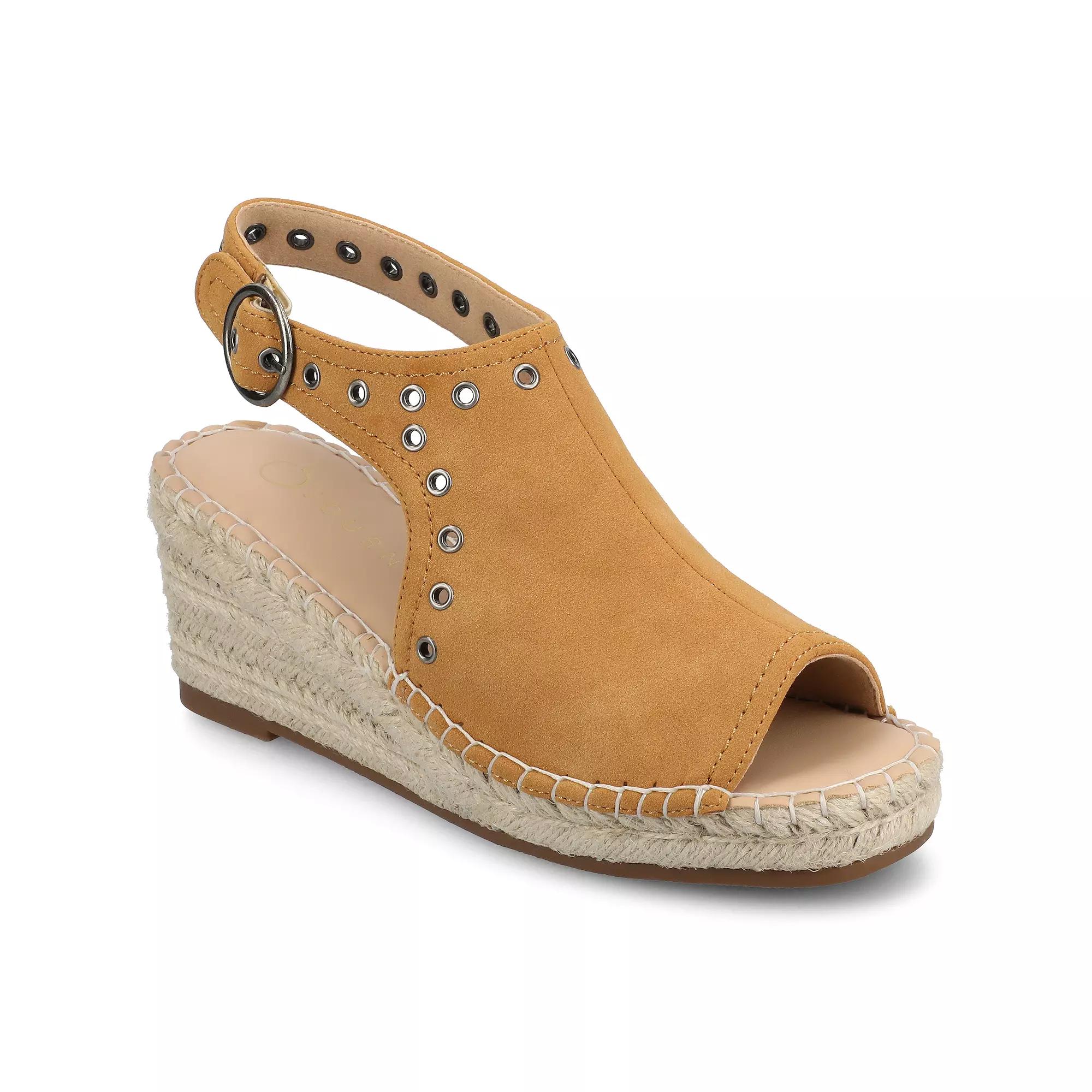 Journee Collection Womens Crisie Wedge Sandal Product Image