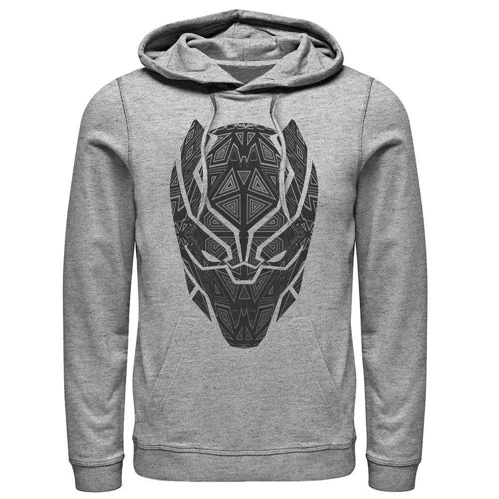 Men's Marvel Black Panther Geometric Prism Mask Hoodie,  Product Image