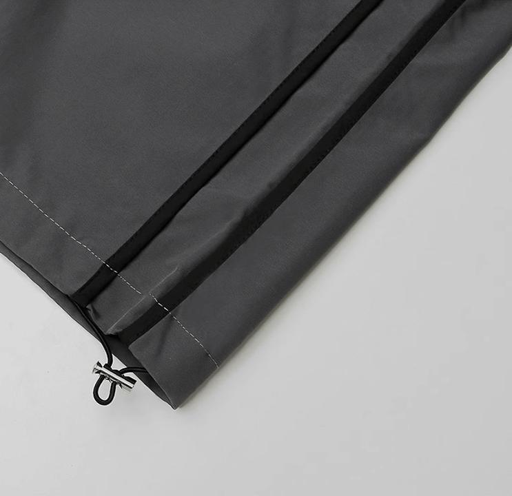 RT No. 11266 STRIPED SPORT STRAIGHT PANTS Product Image