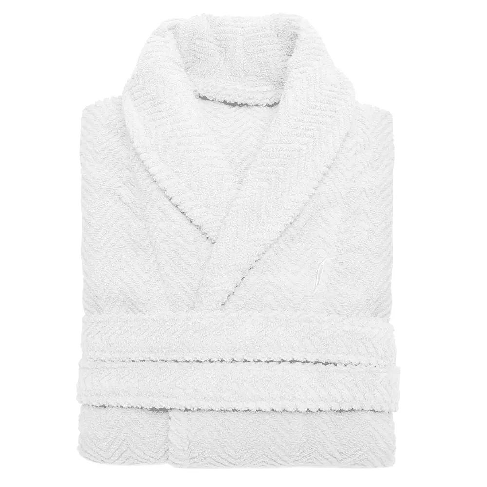 Linum Home Textiles Turkish Cotton Personalized Herringbone Weave Bathrobe, Adult Unisex,  Product Image
