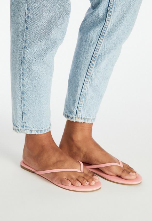 JustFab Margaux Platform Loafer Pump Womens Black/ White Size 8.5 Product Image