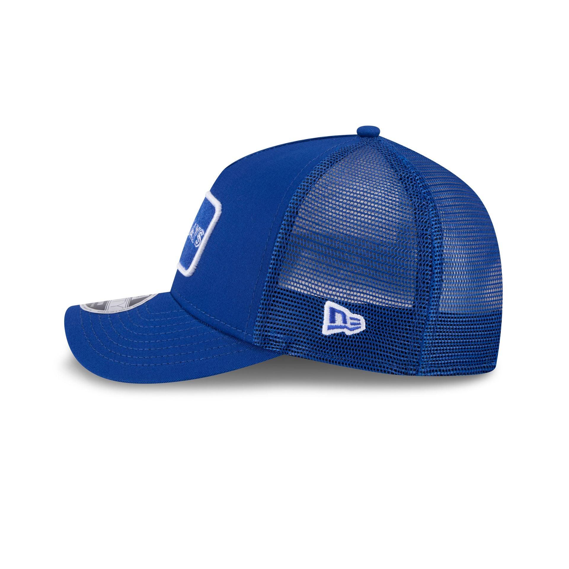 Toronto Blue Jays Tonal Patch 9FORTY M-Crown A-Frame Trucker Hat Male Product Image