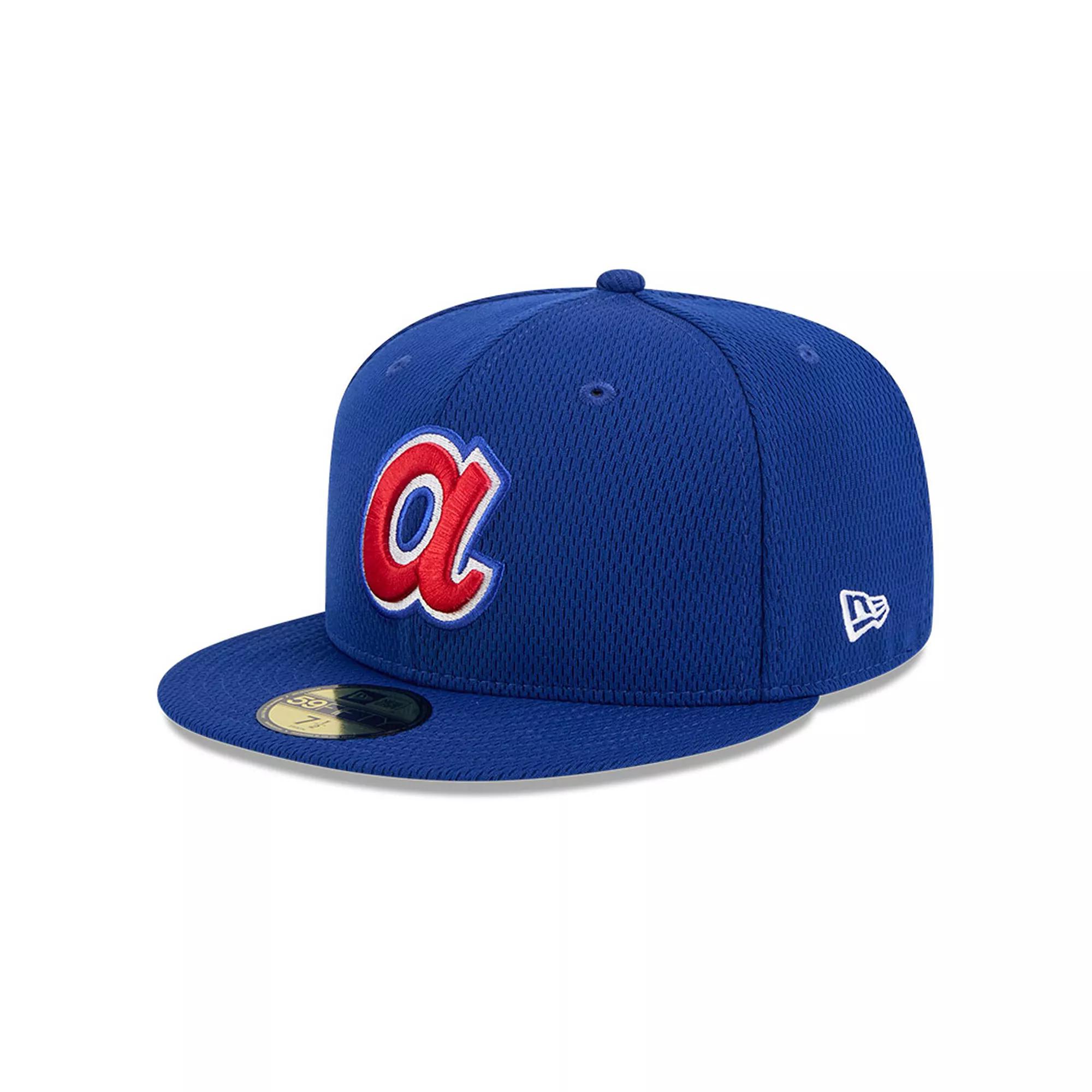 Men's New Era Royal Atlanta Braves 2025 MLB Clubhouse 59FIFTY Fitted Hat,  Product Image