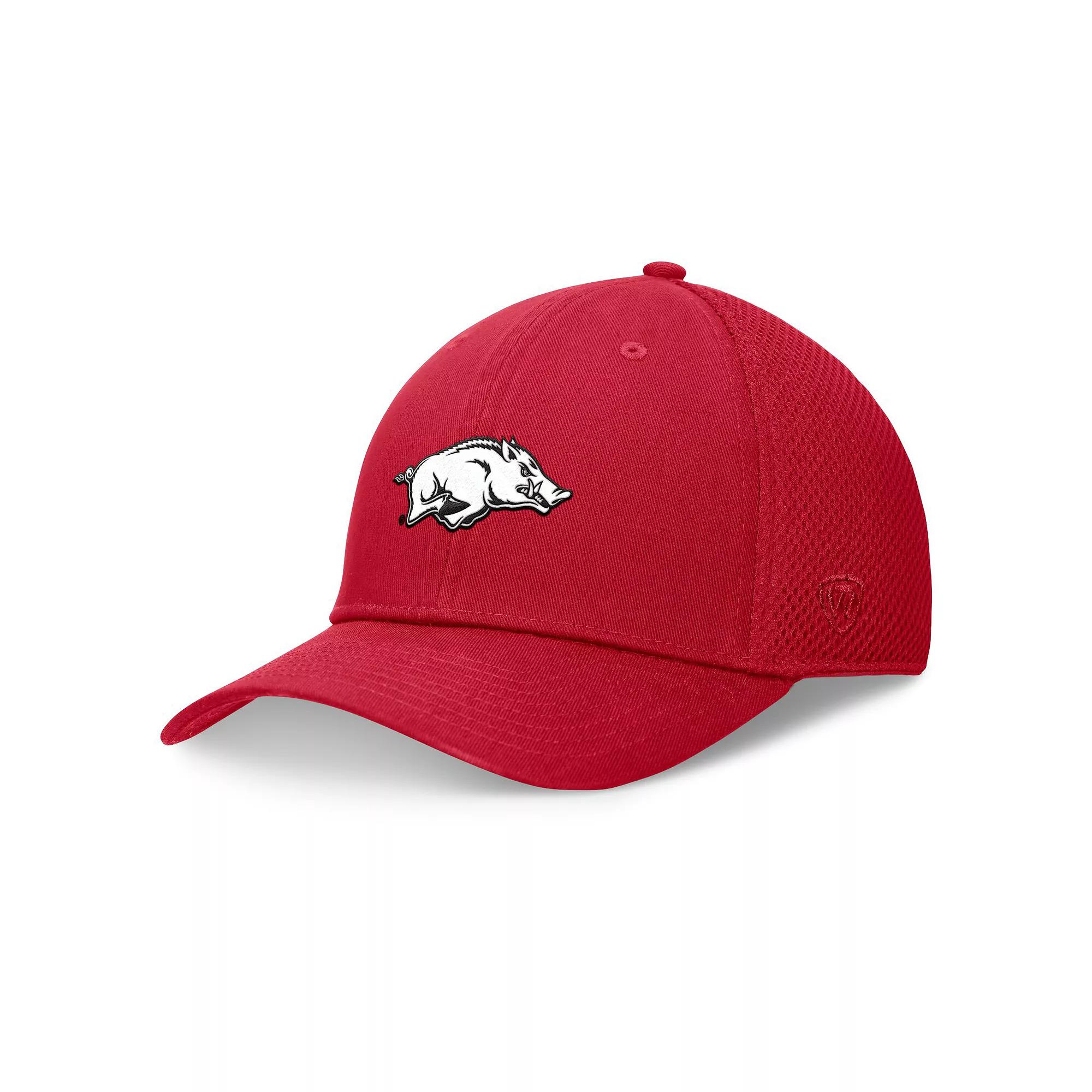 Men's Top of the World Cardinal Arkansas Razorbacks Spacer Flex Hat,  Product Image
