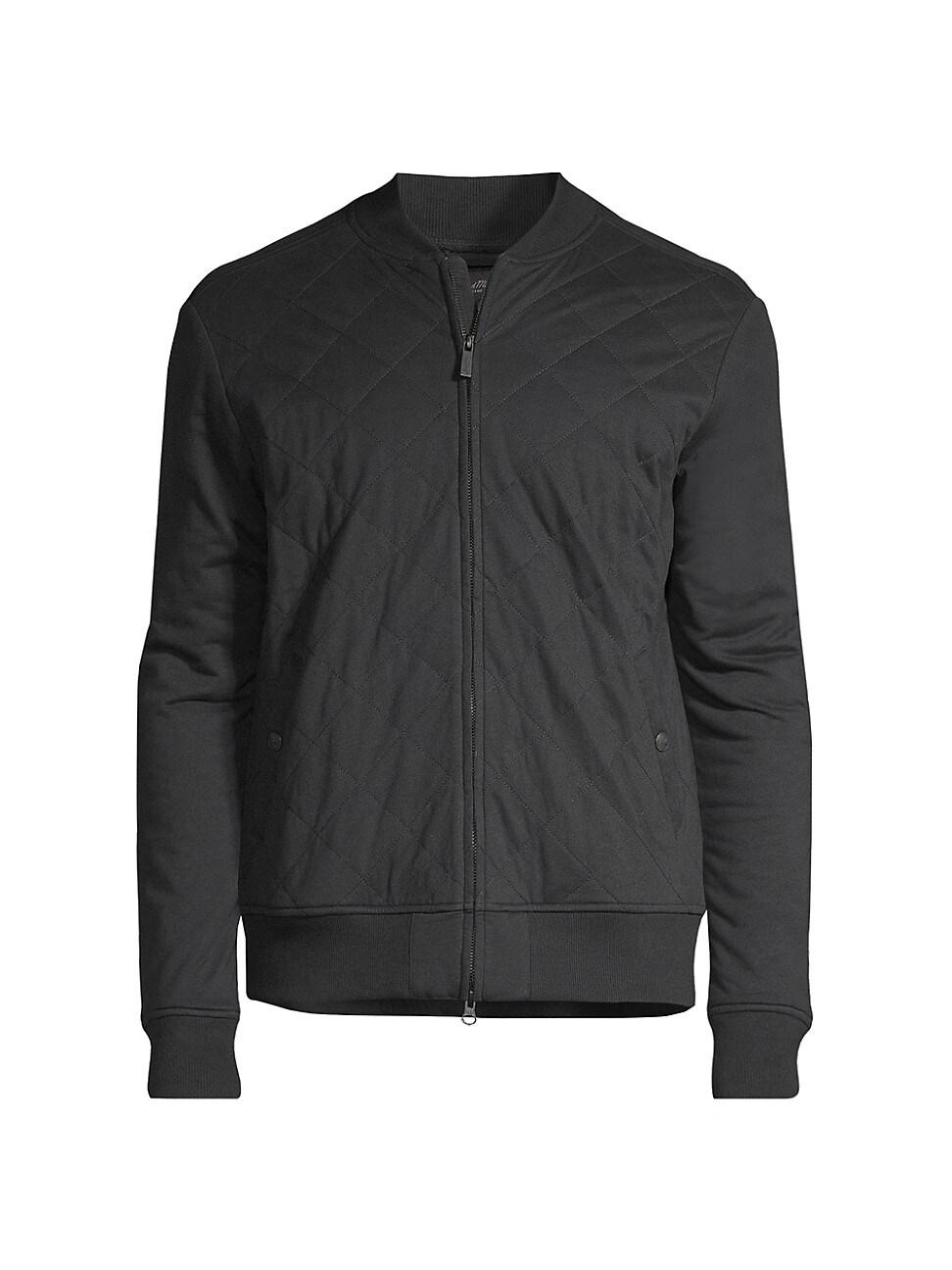 Mens Quilted Premium Jersey Mayfair Bomber Product Image
