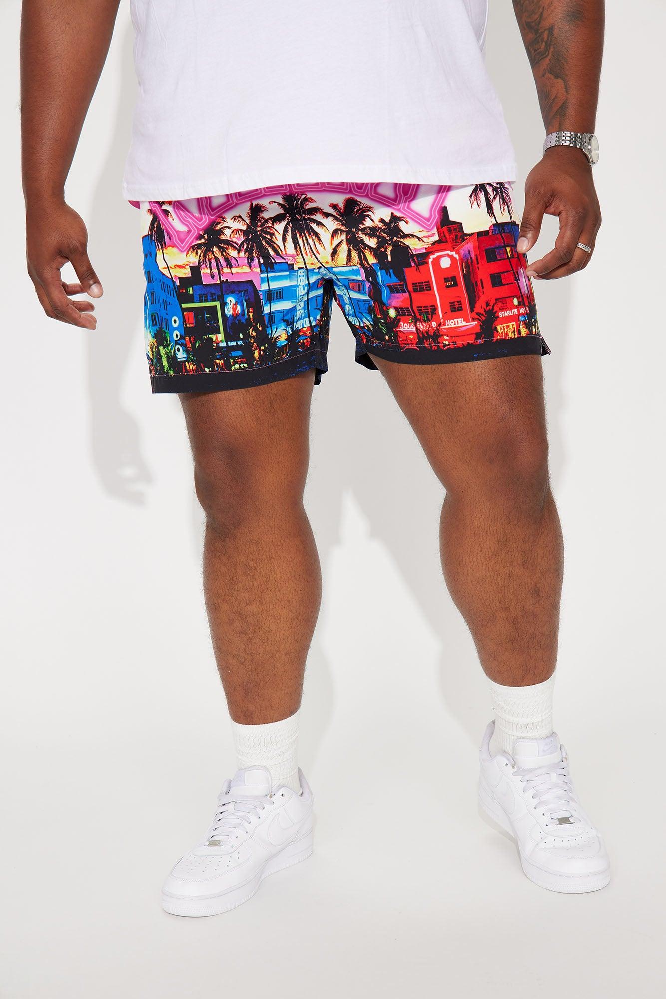 Miami City Swim Trunk - Pink Product Image