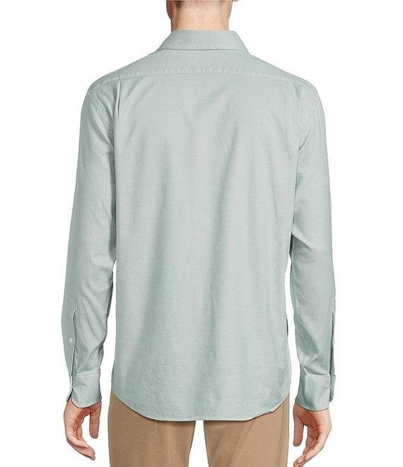 Cremieux Blue Label Solid Oxford Long Sleeve Woven Shirt Product Image