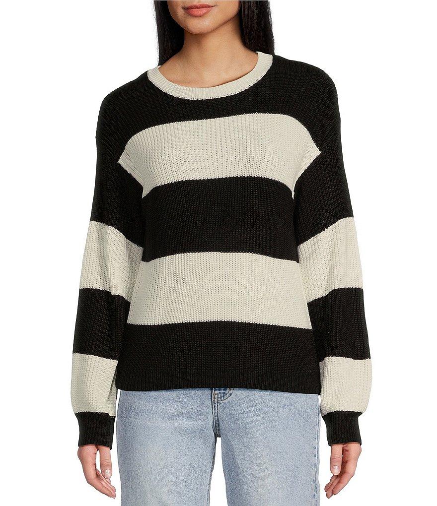 Copper Key Shaker Stripe Sweater Product Image