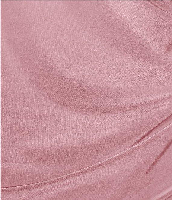 Moa Moa Plus Size Cinched Waist Short Sleeve T-Shirt Product Image