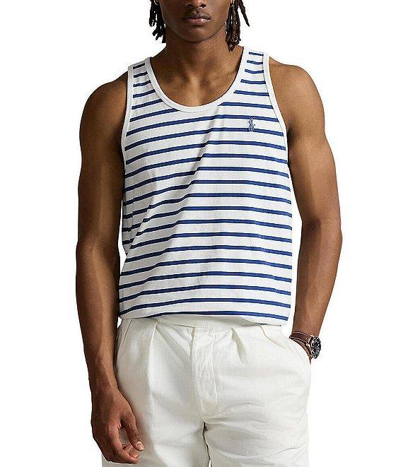 Polo Ralph Lauren Classic Fit Striped Jersey Tank Product Image