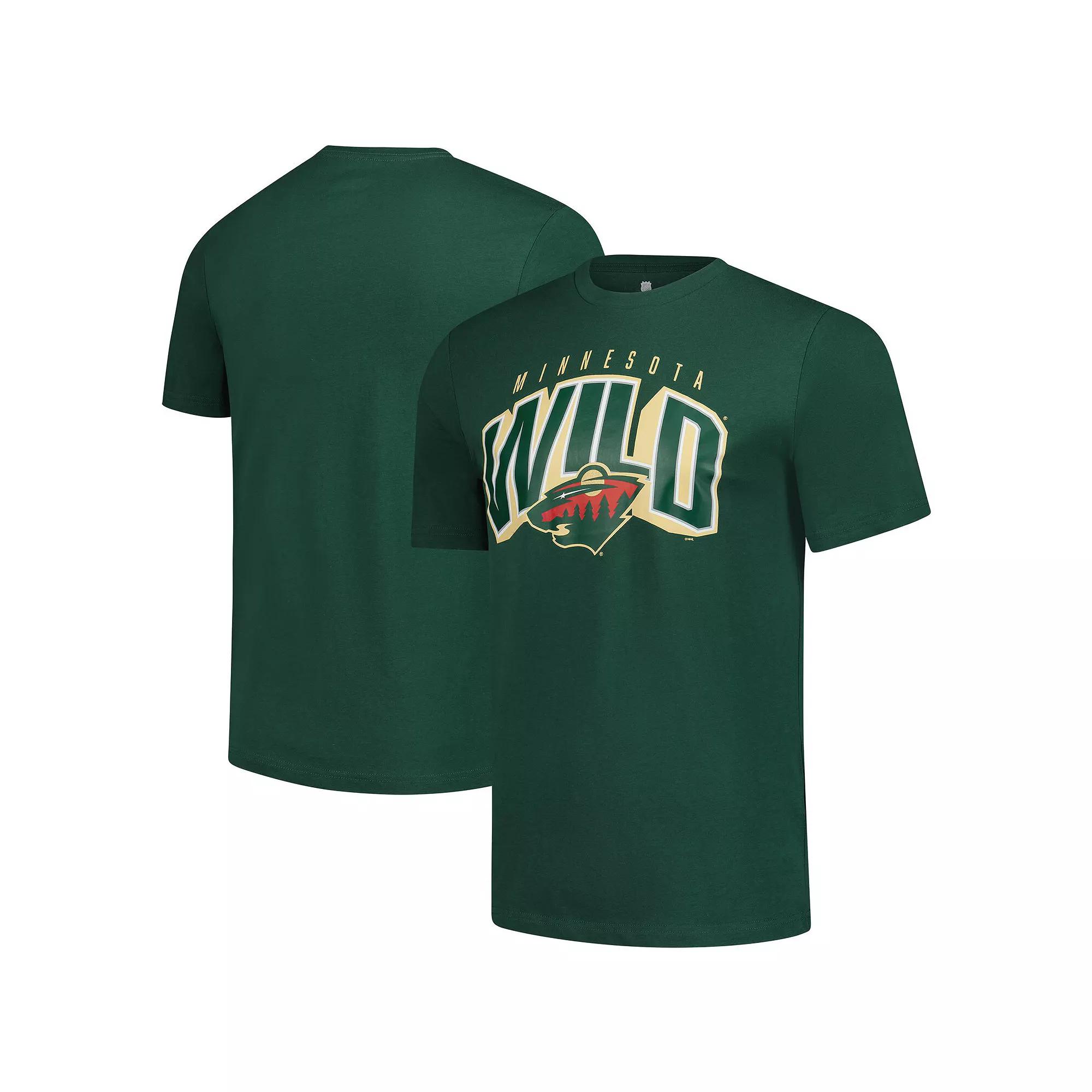 Men's Fanatics Green Minnesota Wild T-Shirt,  Product Image