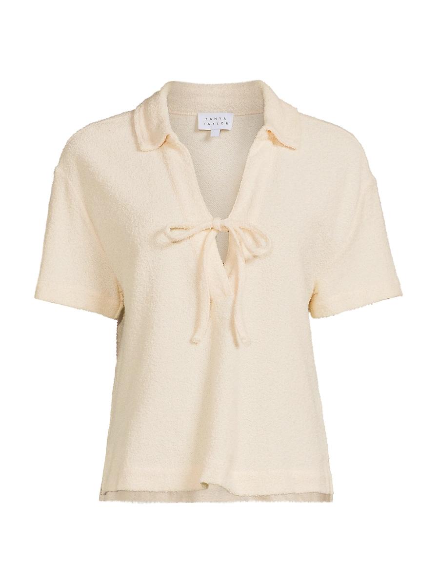 Womens Darcy Boucl Short-Sleeve Top Product Image