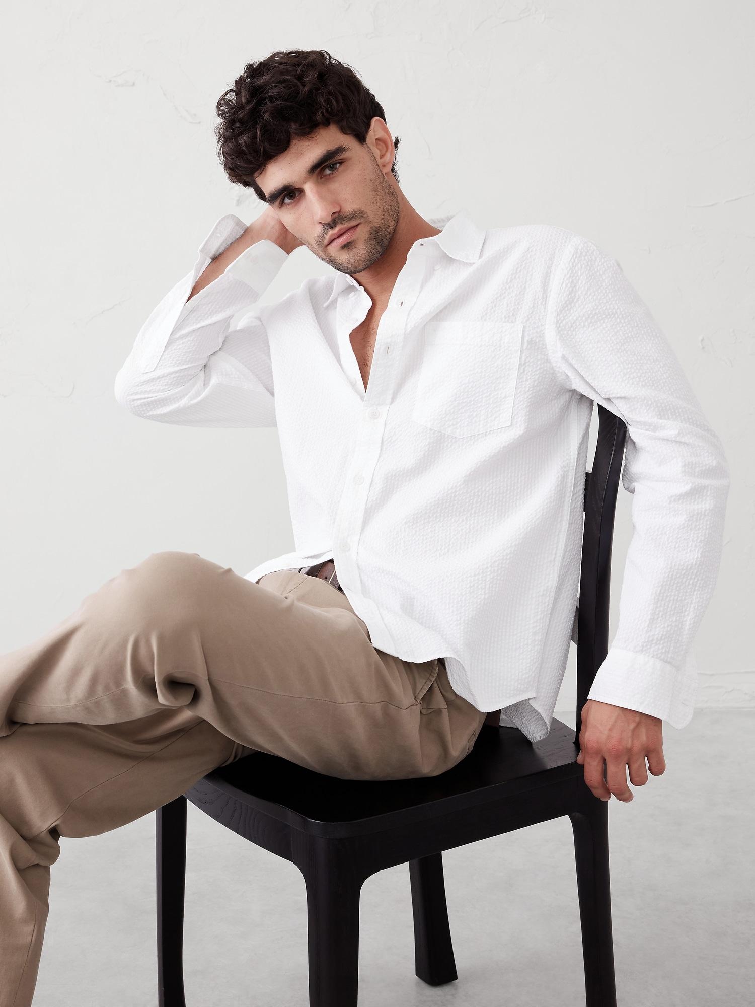 Seersucker Shirt Product Image