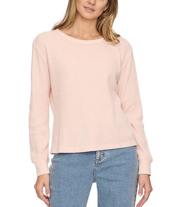 Flag and Anthem Fayston Long Sleeve Waffle Knit Top Product Image