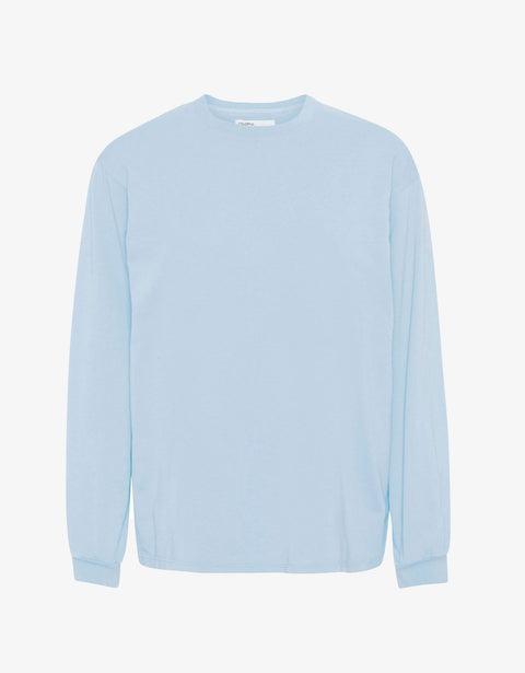 Oversized Organic LS T-Shirt - Polar Blue Product Image