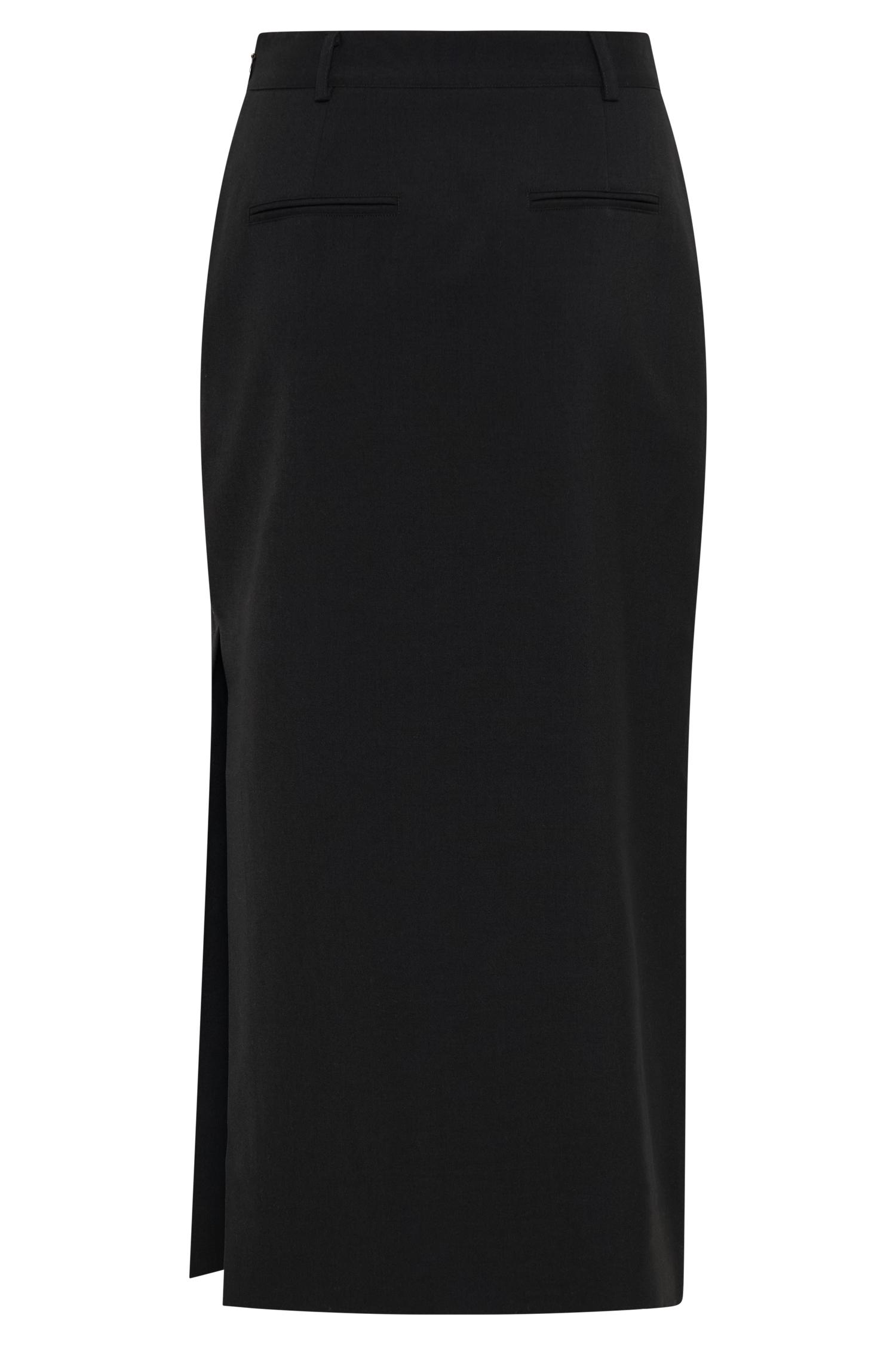 Ambrose Midi Skirt - Black Product Image