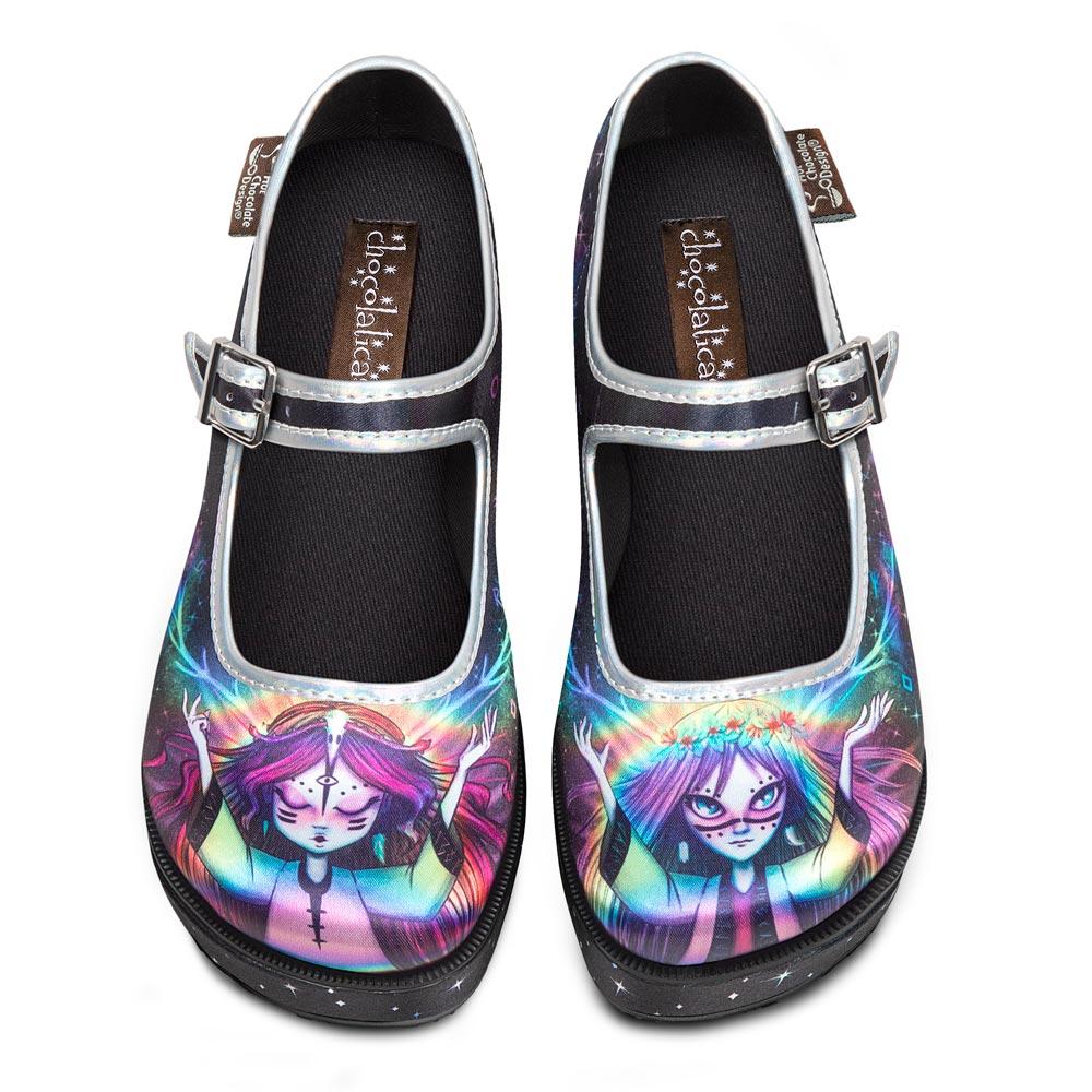 Chocolaticas® Pagan Spirit Women's Mary Jane Platform Female Product Image