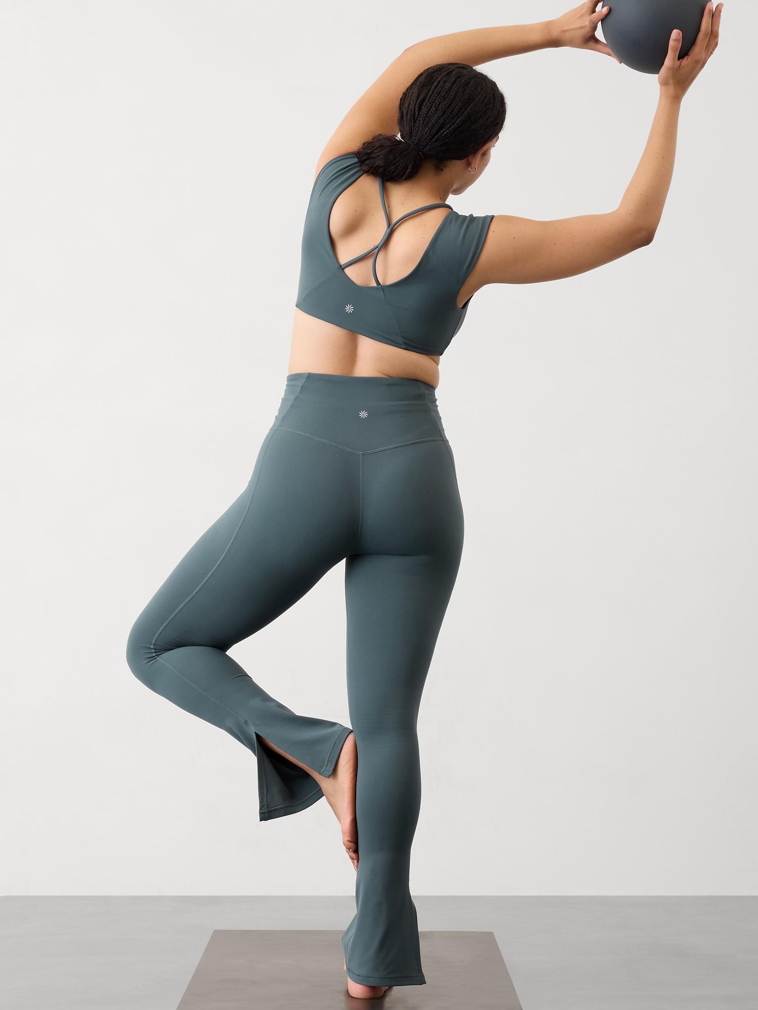 Elation Ultra High Rise Split Slim Flare Pant Product Image