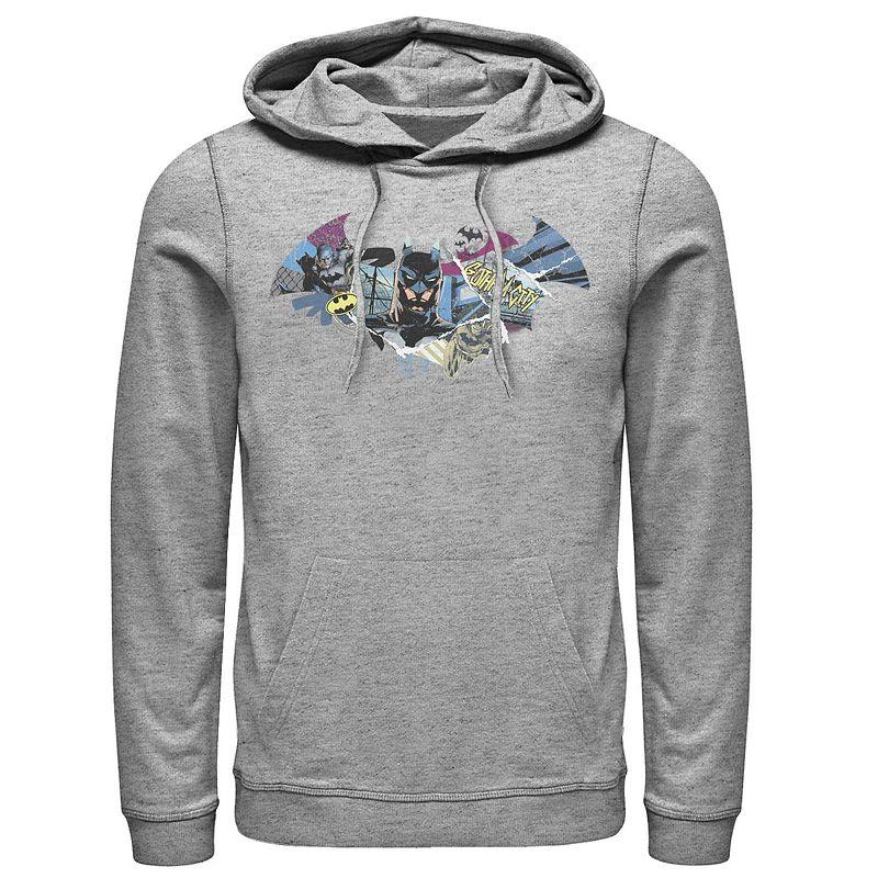 Men's DC Comics Batman Dark Comic Logo Hoodie,  Product Image
