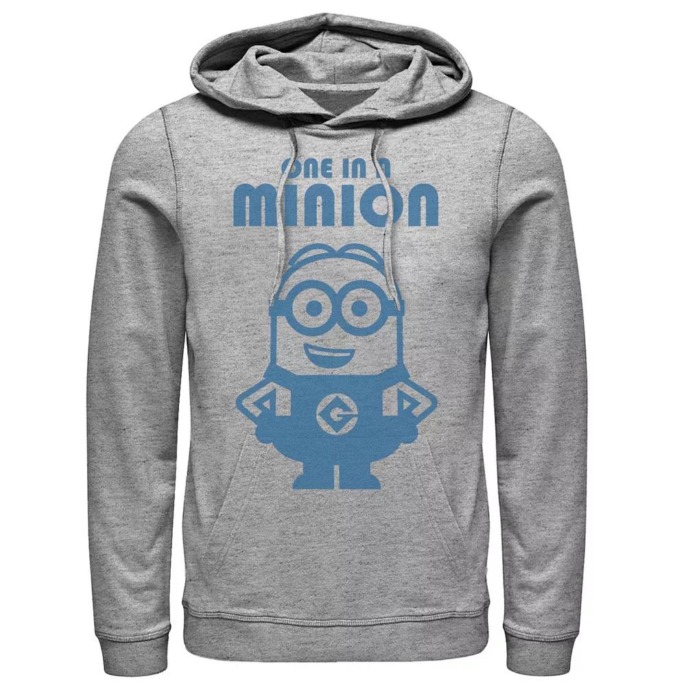 Men's Despicable Me Minions Blue Bob One Minion Pullover Hoodie,  Product Image