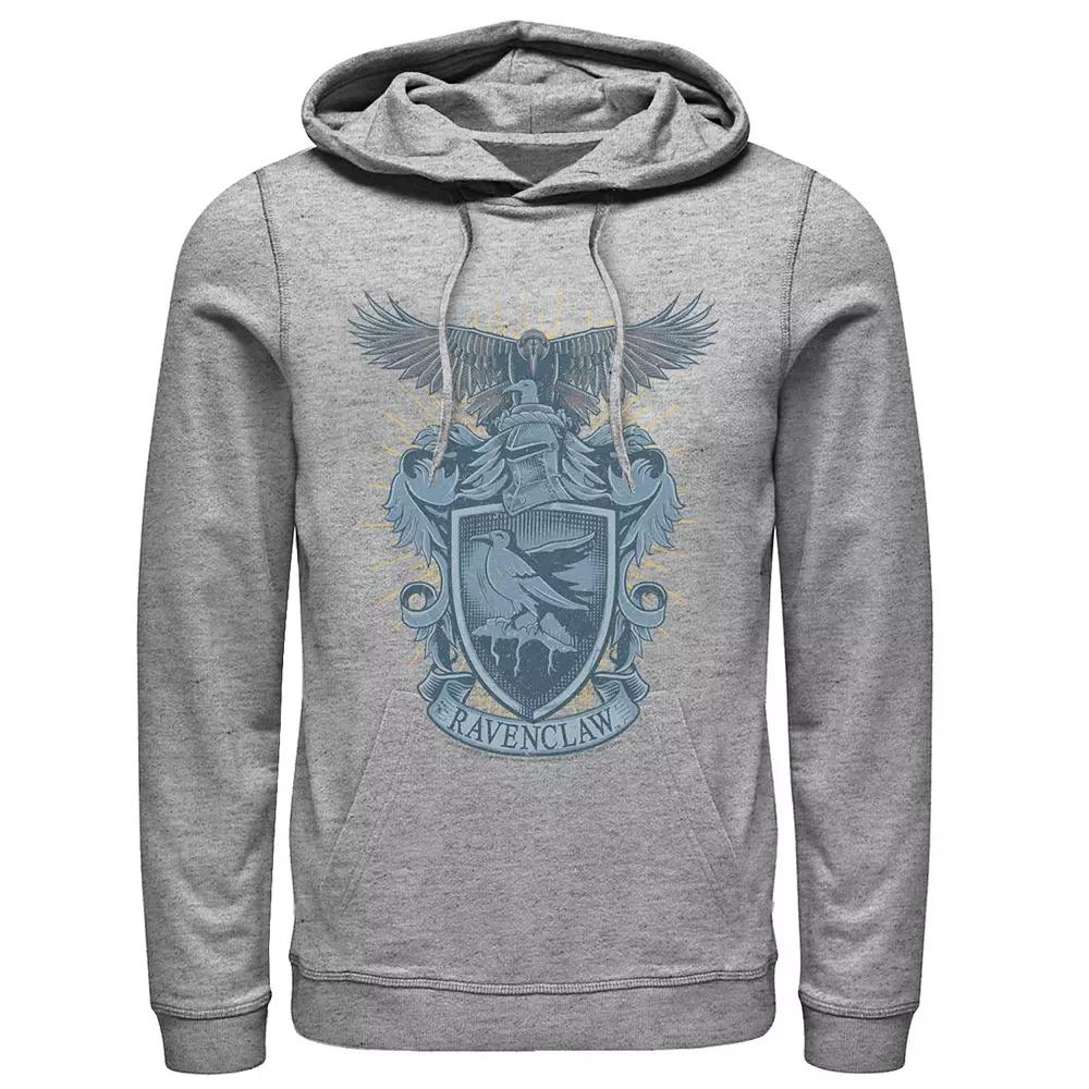 Men's Harry Potter House Ravenclaw Detailed Crest Hoodie,  Product Image