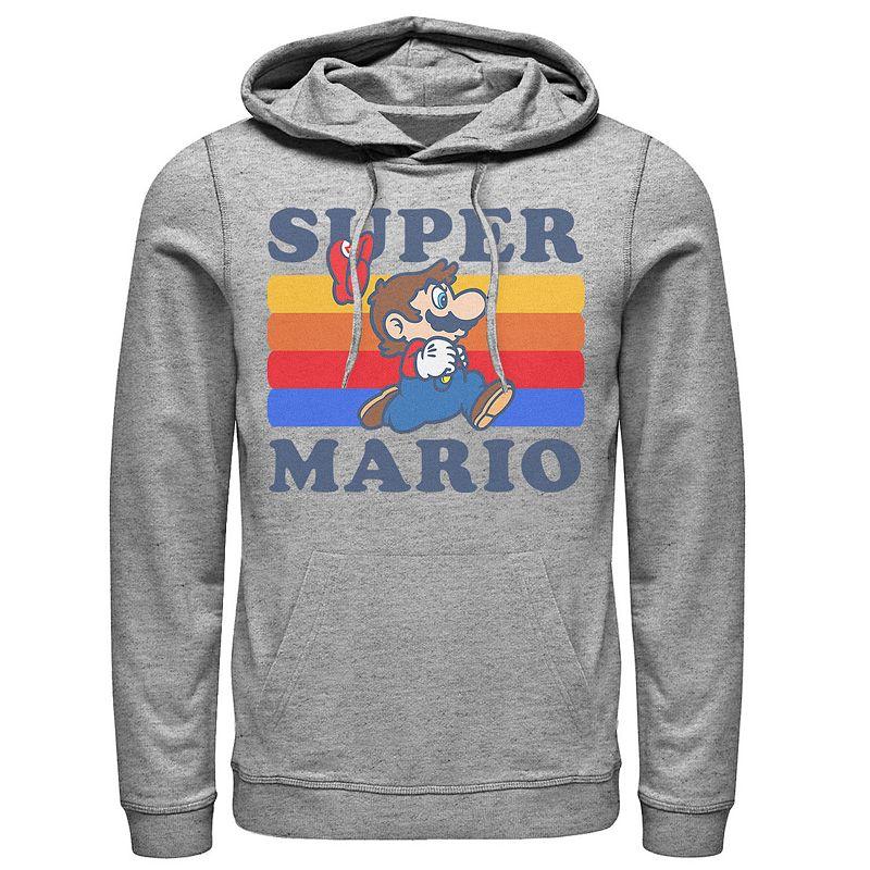 Men's Nintendo Retro Logo Pullover Hoodie,  Product Image
