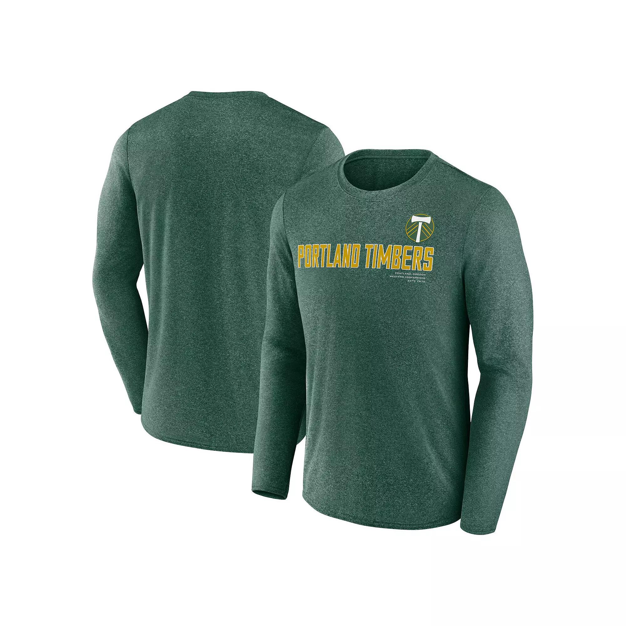 Men's Fanatics Heather Royal Buffalo Sabres Transition Long Sleeve T-Shirt,  Product Image