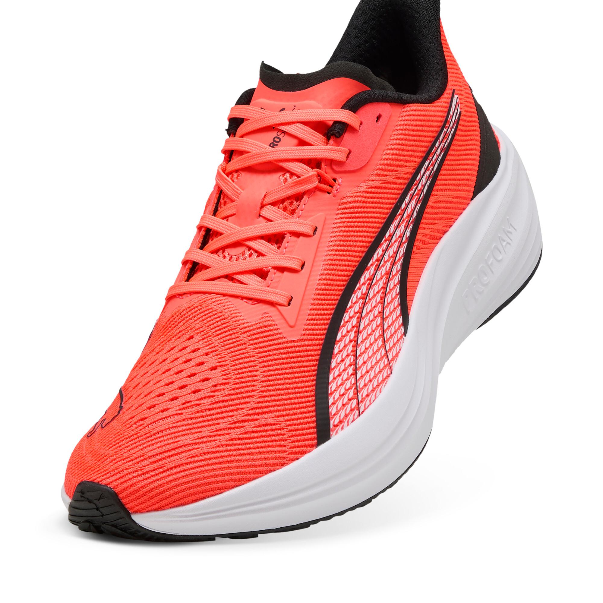 PUMA Darter Pro Men's Running Shoes in Glowing Red/Black Product Image