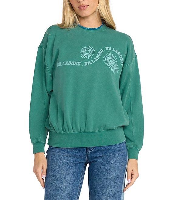 Billabong Time For Kendal Long Sleeve Brushed Fleece Sweatshirt Product Image