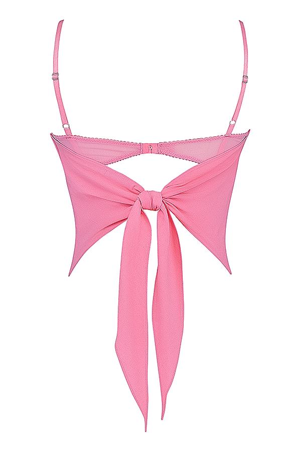 Aurelia  french pink hanky hem top Product Image