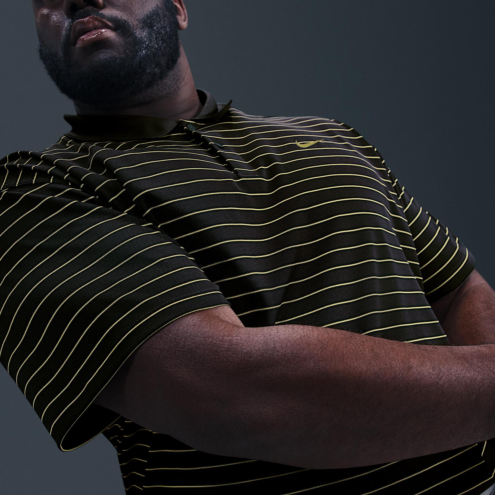 Nike Mens Dri-FIT Victory Striped Golf Polo | DH0829-321 Product Image