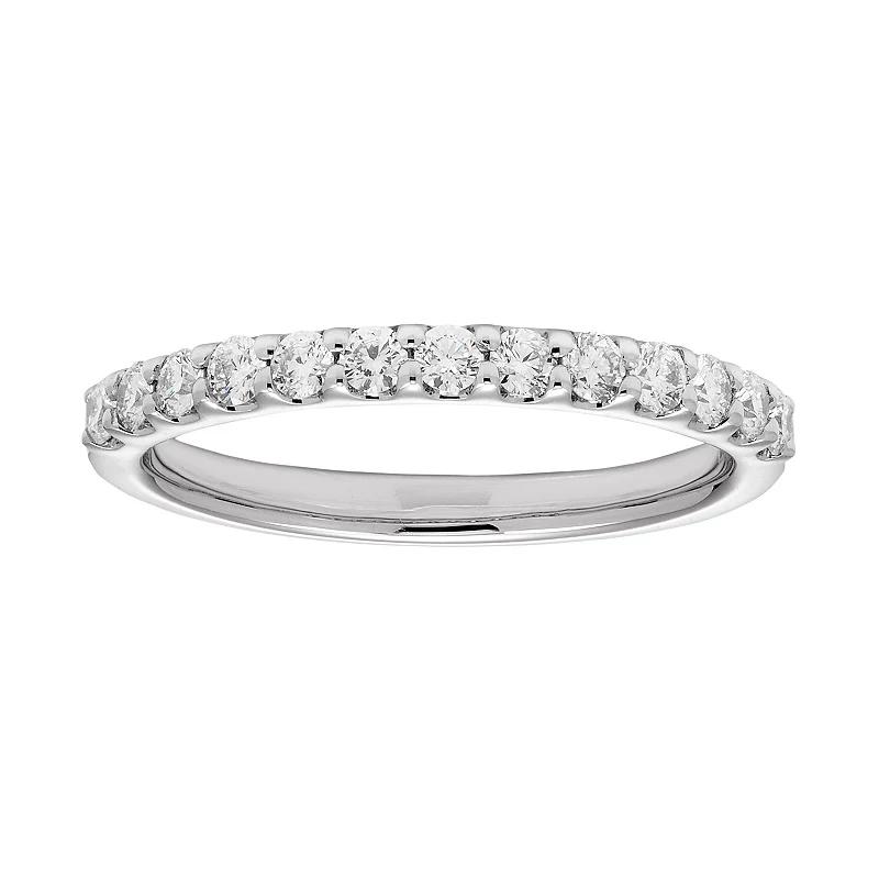 The Regal Collection 14k Gold 3/8 Carat T.W. IGL Certified Diamond Wedding Band, Women's,  Product Image