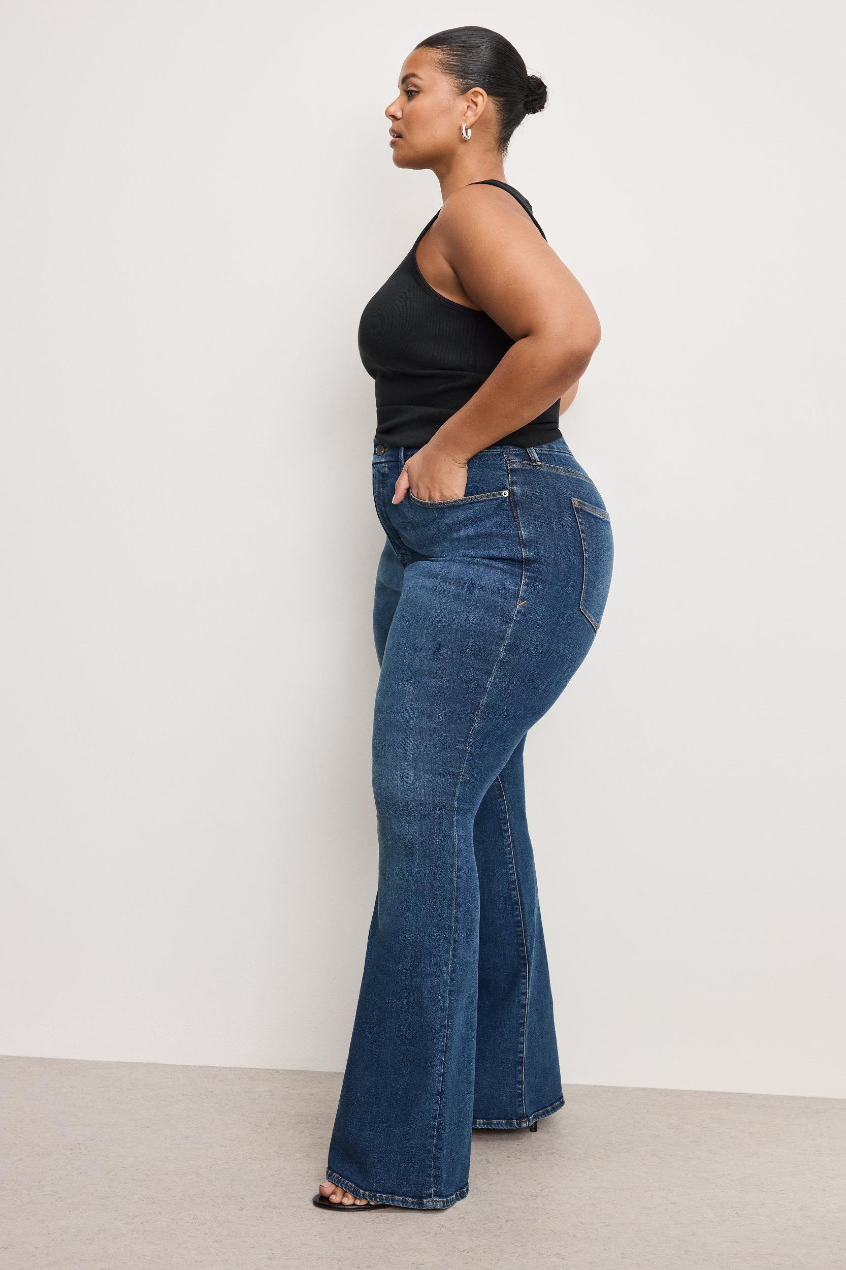 GOOD LEGS FLARE JEANS | BLUE004 Product Image