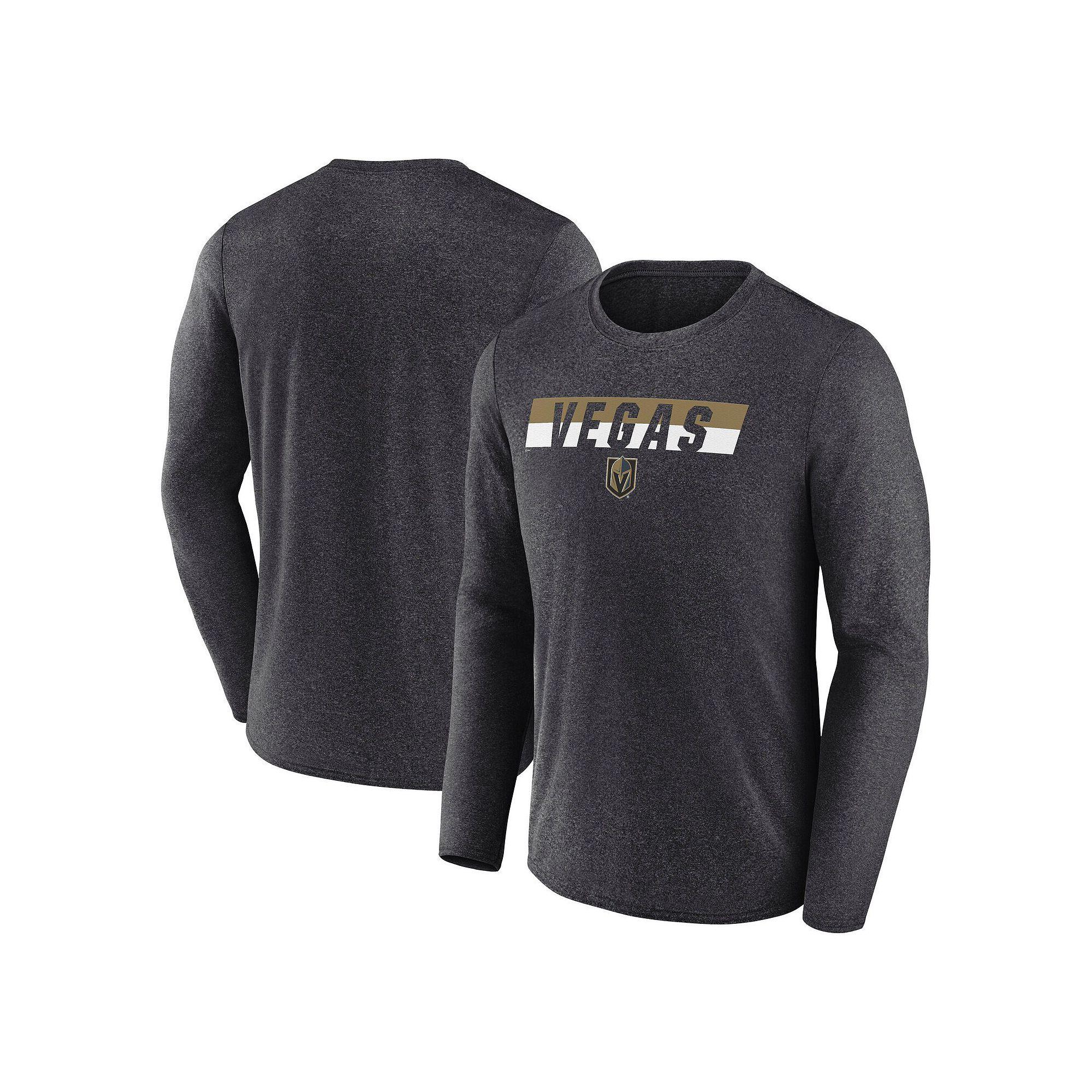 Men's Fanatics Heather Royal St. Louis Blues Transition Long Sleeve T-Shirt,  Product Image