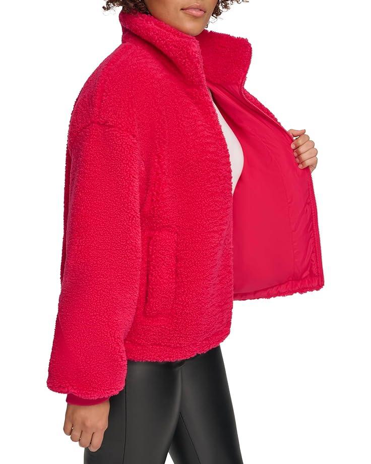 Loose Fit Fleece Shirt Jacket Product Image