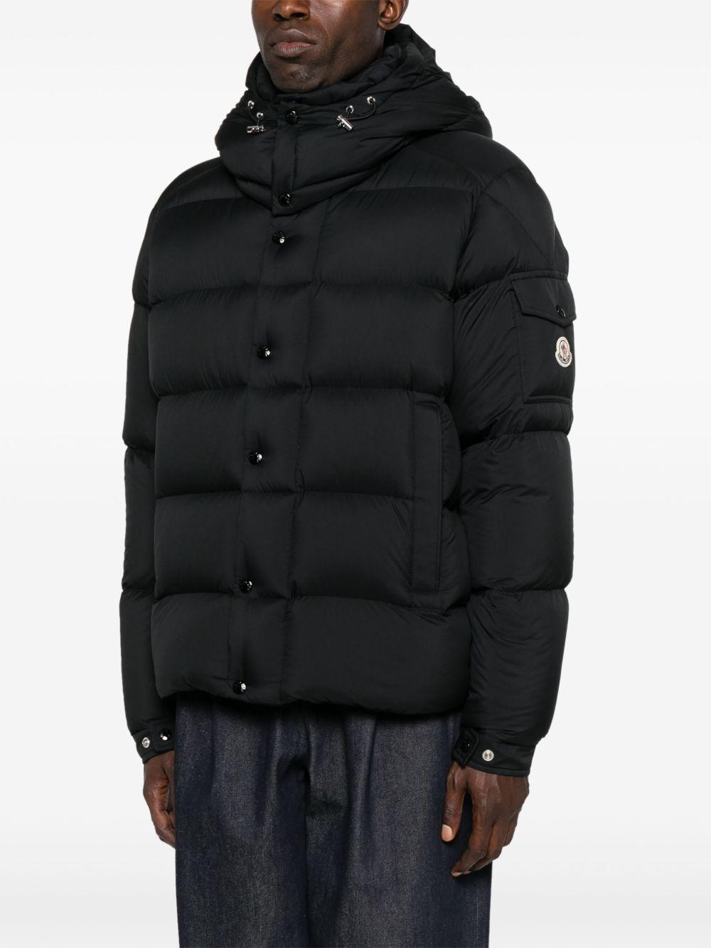 hooded quilted jacket Product Image