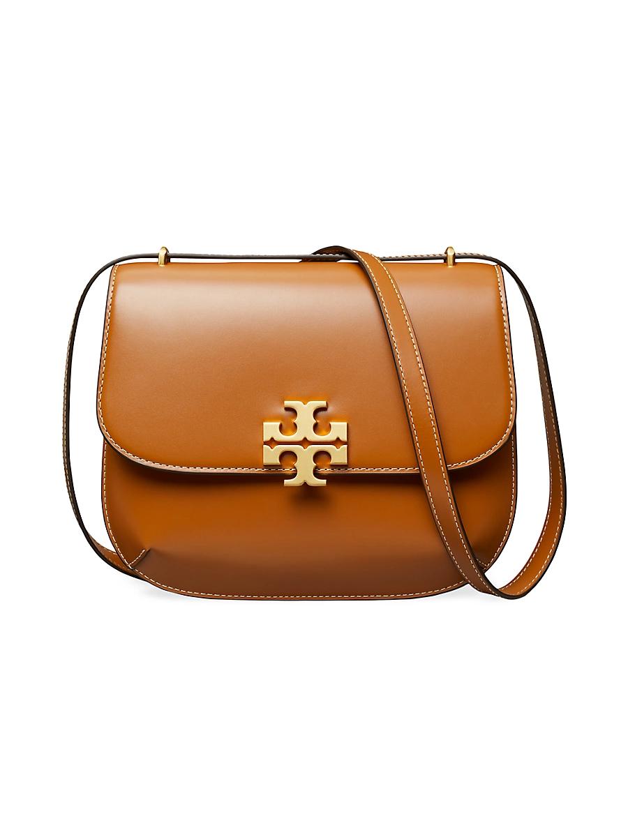 Womens Small Eleanor Leather Crossbody Bag Product Image
