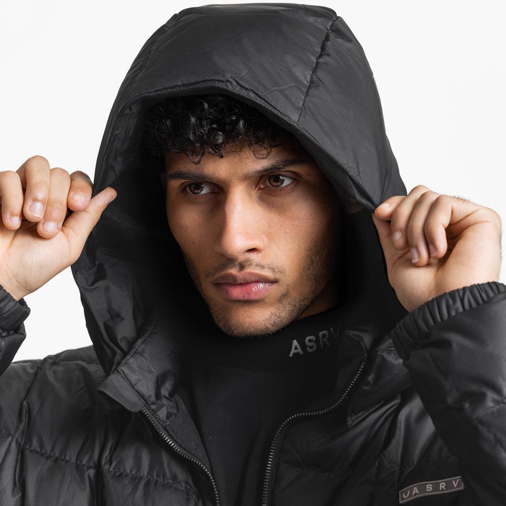 0551. Weather-Ready Down Puffer Jacket - Black Product Image
