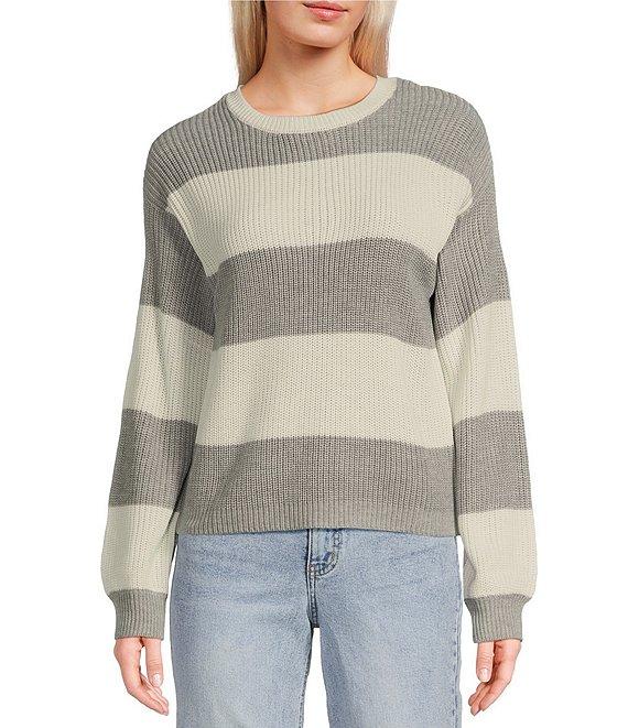 Copper Key Shaker Stripe Sweater Product Image