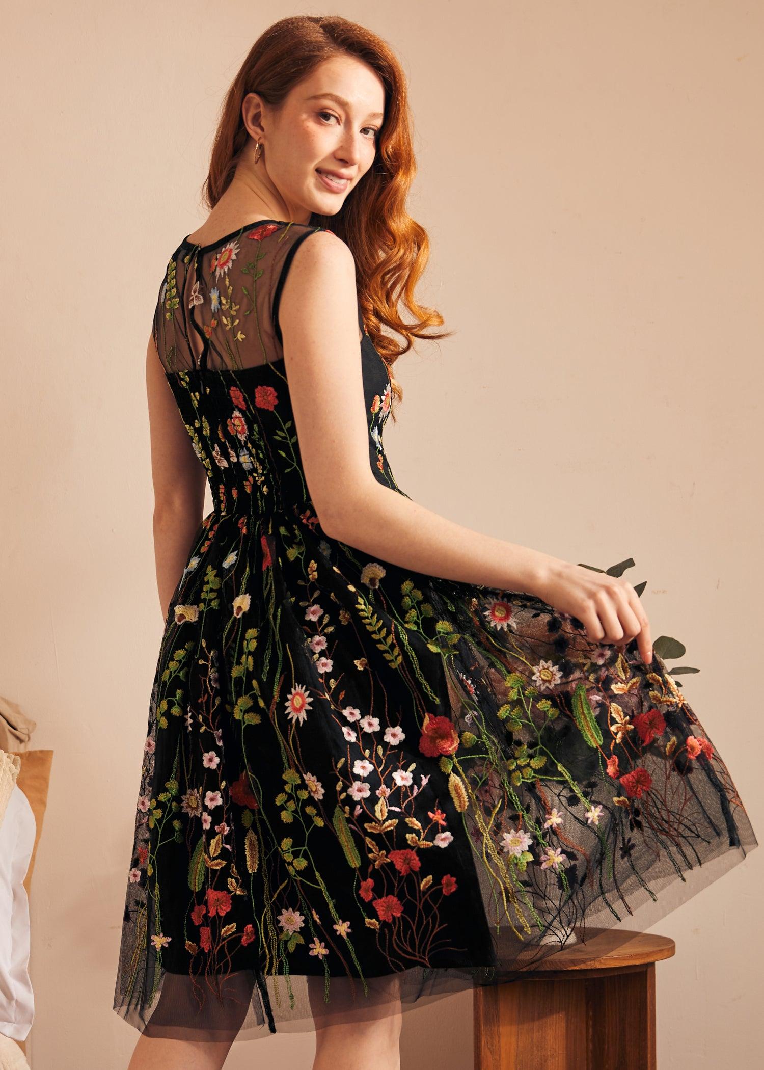 Mystique Mirage Fit & Flare Dress Product Image