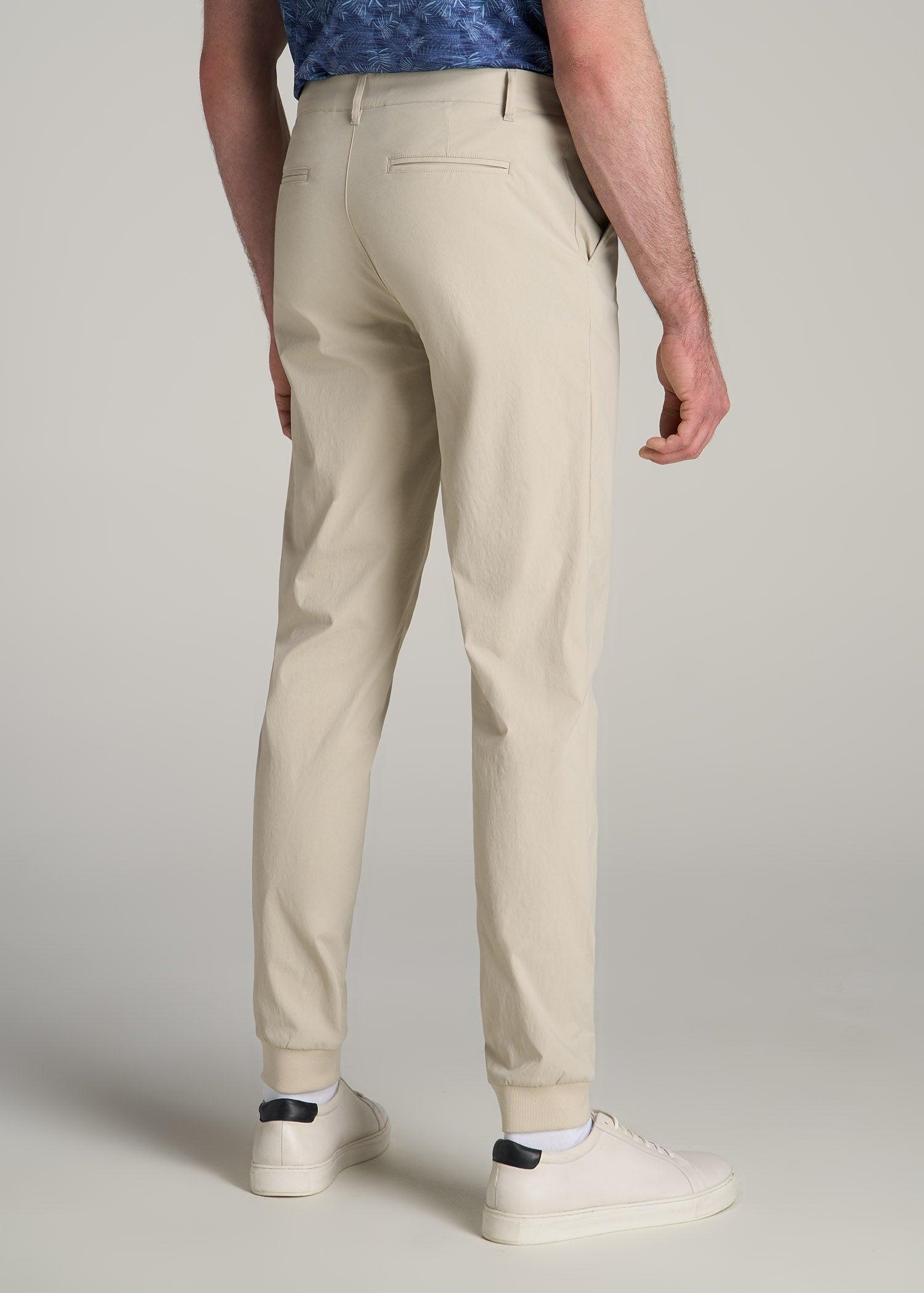 Traveler Joggers for Tall Men in Stone Male Product Image