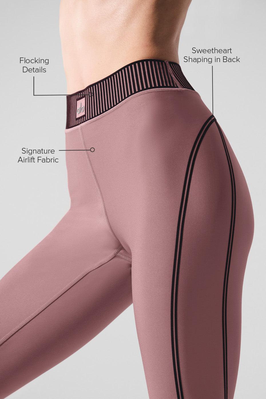 Airlift High-Waist 7/8 Line Up Legging - Smoky Quartz Female Product Image