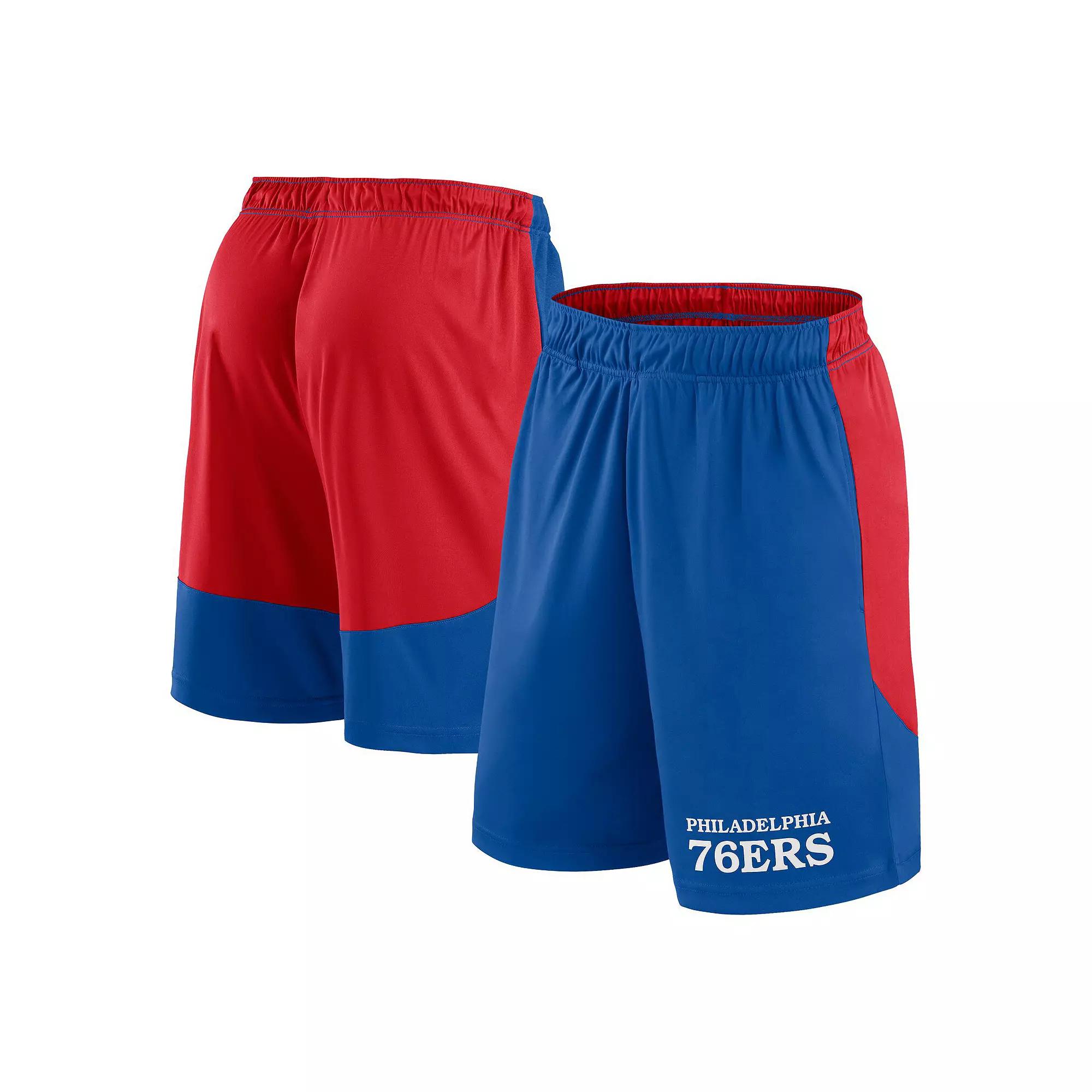 Men's Black/Red Portland Trail Blazers Launch Performance Shorts,  Product Image