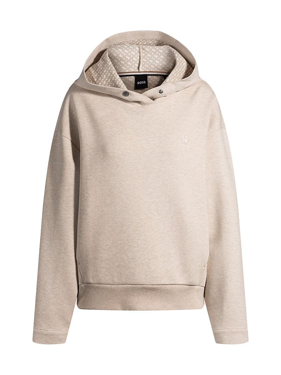 Womens Hoodie with Double B Monogram Product Image