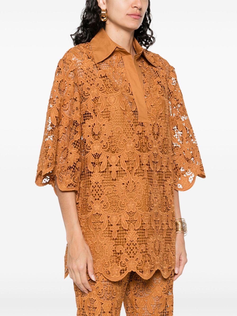 embroidered blouse Product Image